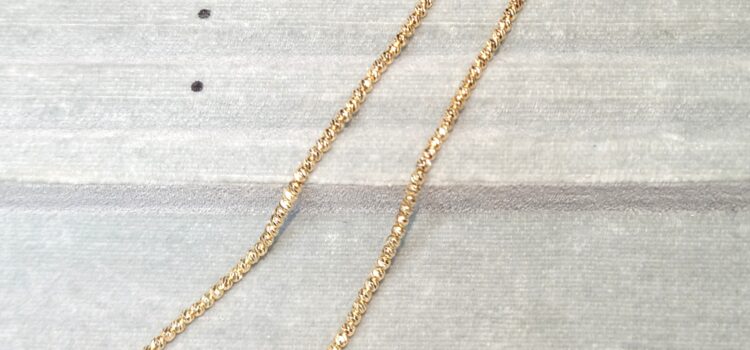 K18 ネックレス　修理