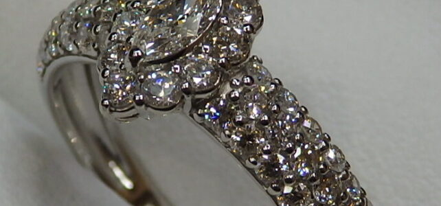 Ptダイヤモンドリング新品仕上げ